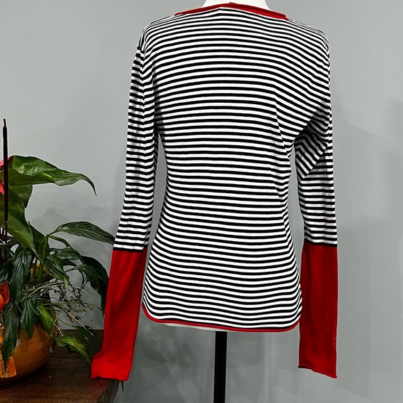 Mexx 100% Cotton Stripped Long Sleeve - Picture 4 of 6